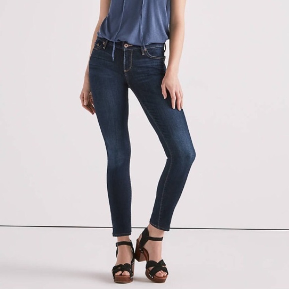 Lucky Brand 'Lolita' medium wash skinny jeans